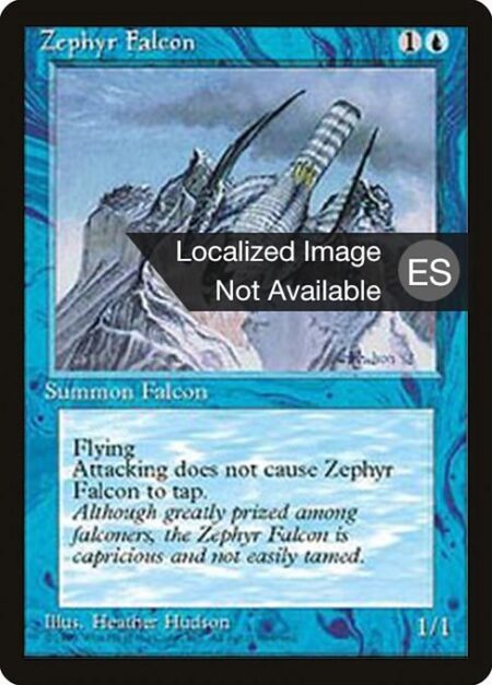 Zephyr Falcon - Flying