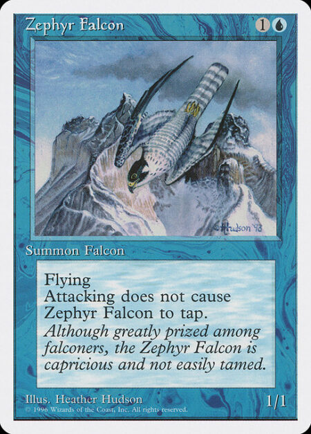 Zephyr Falcon - Flying