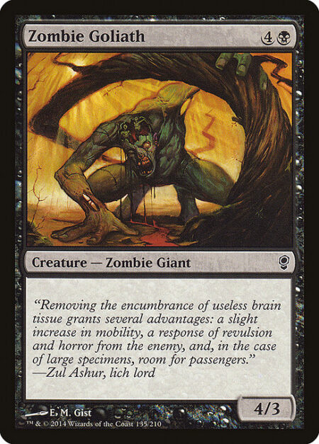 Zombie Goliath -