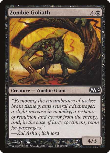 Zombie Goliath -