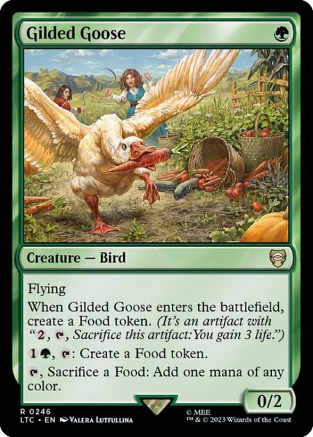 Gilded Goose - Flying