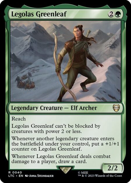 Legolas Greenleaf - Reach