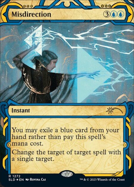 Misdirection - You may exile a blue card from your hand rather than pay this spell's mana cost.