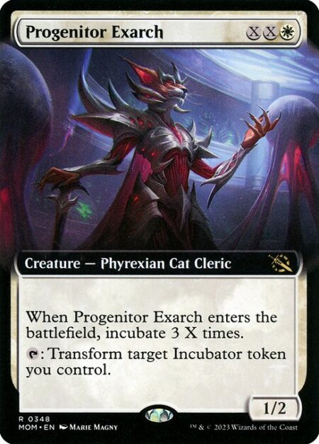 Progenitor Exarch - When Progenitor Exarch enters the battlefield