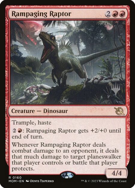 Rampaging Raptor - Trample