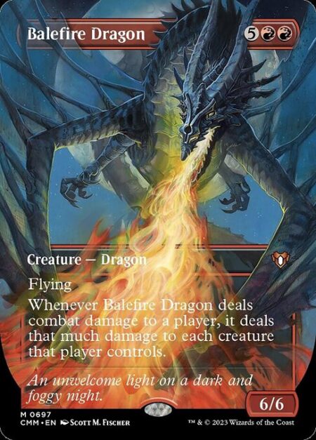 Balefire Dragon - Flying