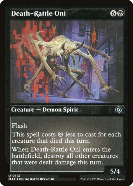 Death-Rattle Oni - Flash