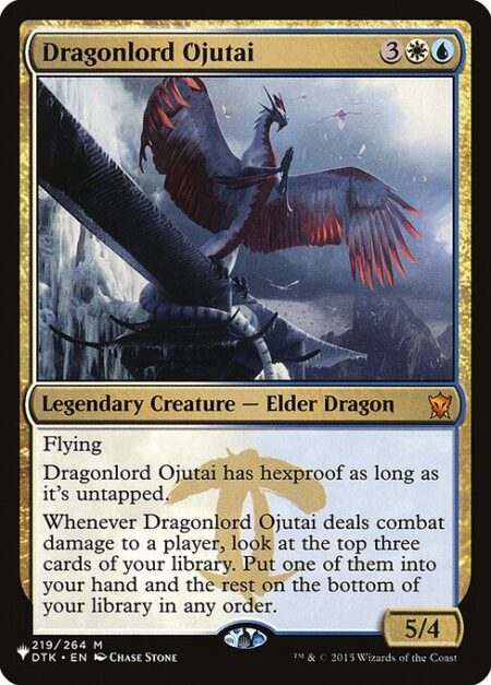 Dragonlord Ojutai - Flying