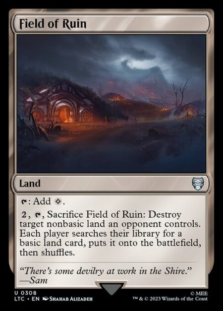 Field of Ruin - {T}: Add {C}.