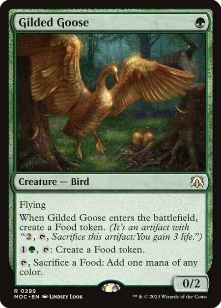 Gilded Goose - Flying