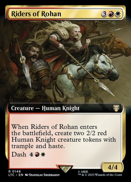 Riders of Rohan - When Riders of Rohan enters the battlefield