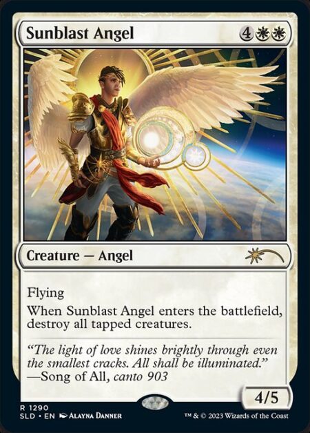 Sunblast Angel - Flying