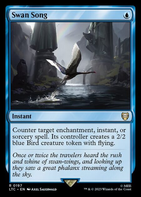 Swan Song - Counter target enchantment