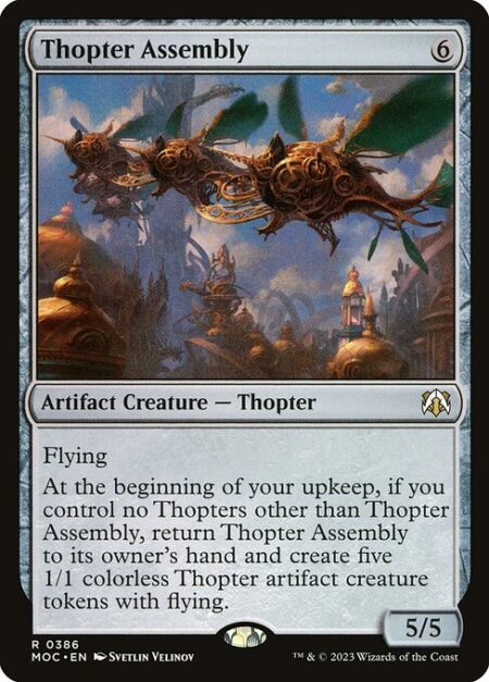 Thopter Assembly - Flying