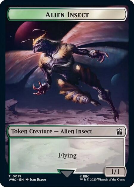 Alien Insect - Flying