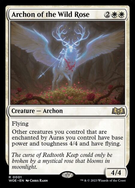 Archon of the Wild Rose - Flying