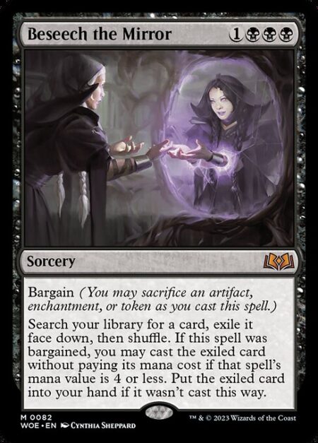 Beseech the Mirror - Bargain (You may sacrifice an artifact