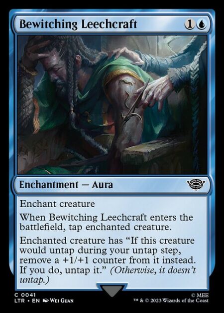 Bewitching Leechcraft - Enchant creature