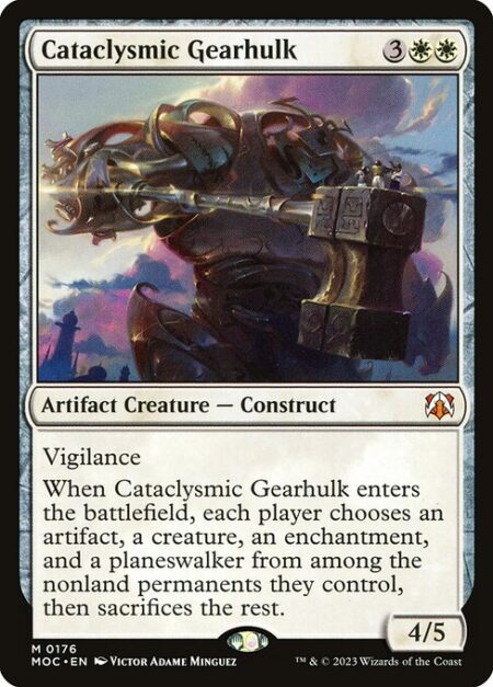 Cataclysmic Gearhulk - Vigilance