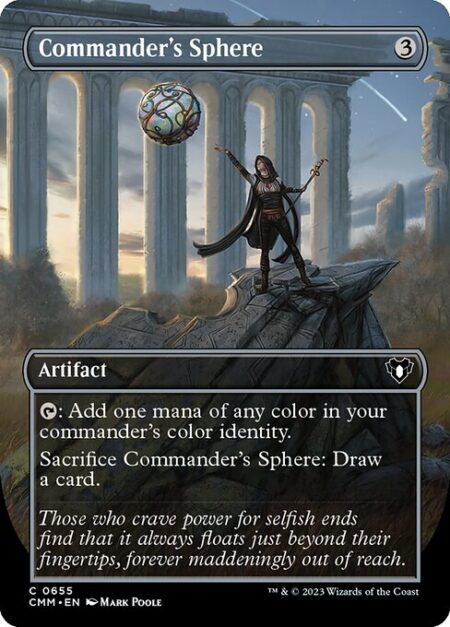 Commander's Sphere - {T}: Add one mana of any color in your commander's color identity.