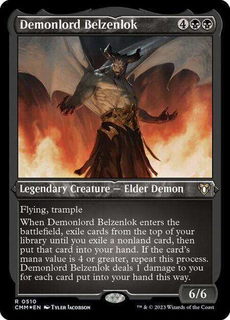 Demonlord Belzenlok - Flying