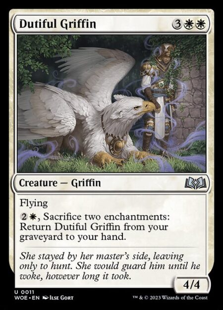 Dutiful Griffin - Flying