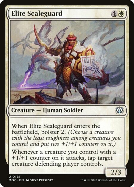 Elite Scaleguard - When Elite Scaleguard enters