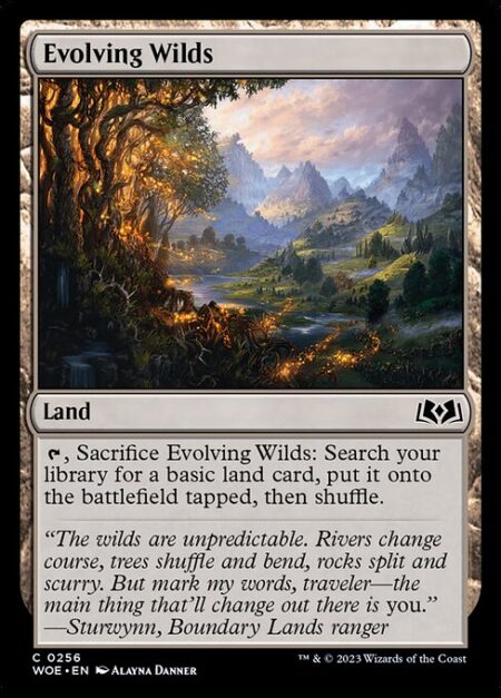 Evolving Wilds - {T}