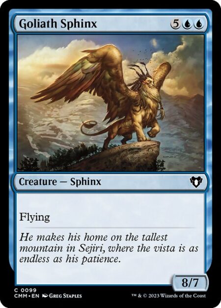 Goliath Sphinx - Flying