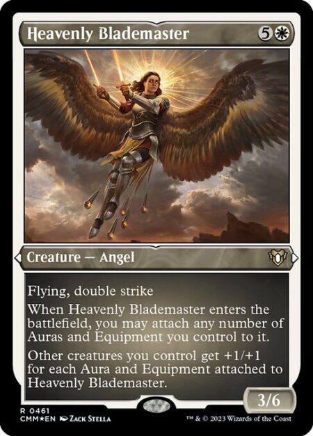 Heavenly Blademaster - Flying