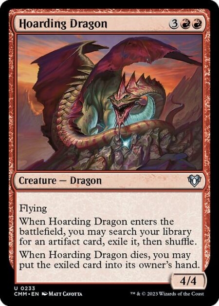 Hoarding Dragon - Flying