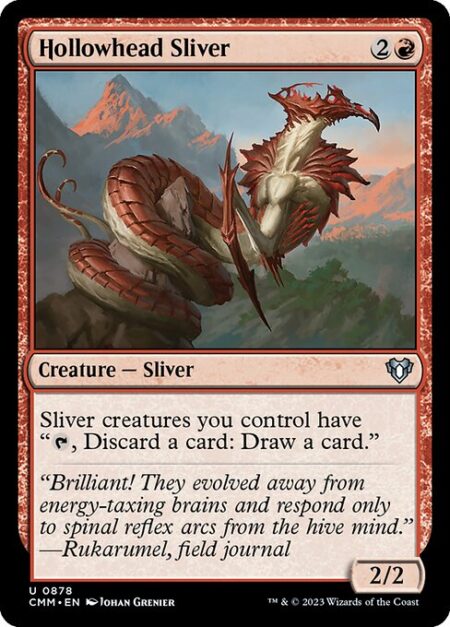 Hollowhead Sliver - Sliver creatures you control have "{T}