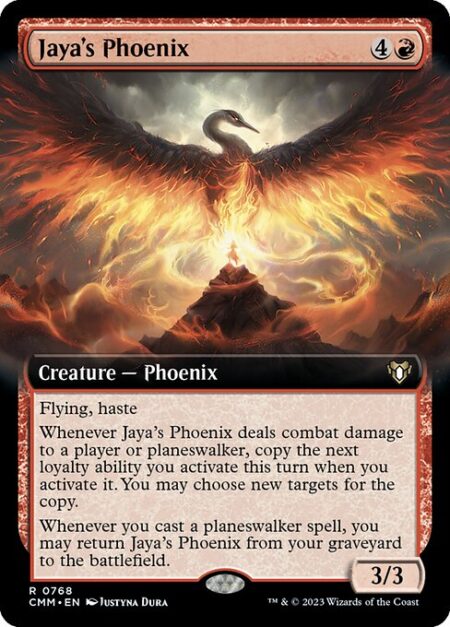 Jaya's Phoenix - Flying