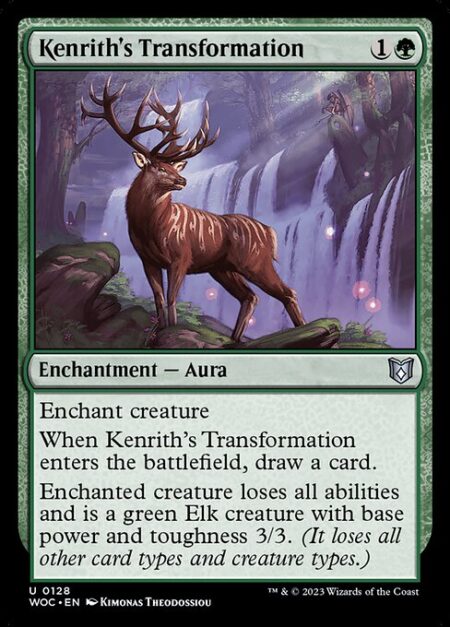 Kenrith's Transformation - Enchant creature