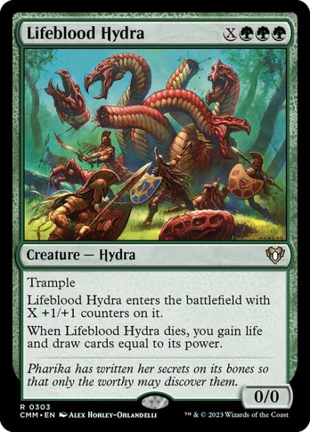 Lifeblood Hydra - Trample