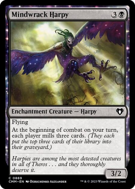 Mindwrack Harpy - Flying