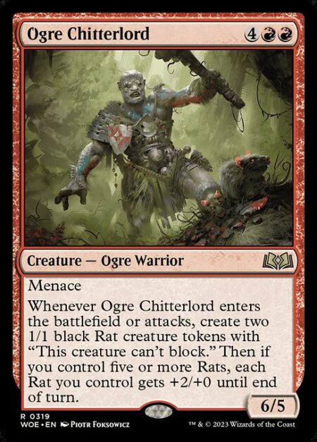 Ogre Chitterlord - Menace