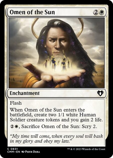 Omen of the Sun - Flash