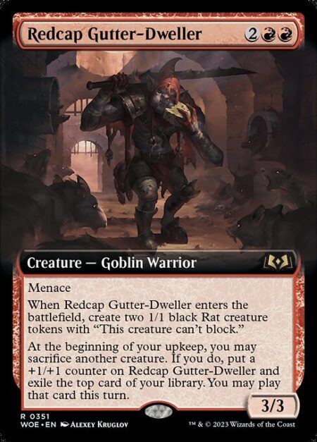 Redcap Gutter-Dweller - Menace