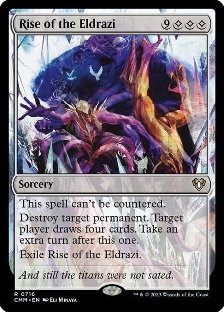 Rise of the Eldrazi - This spell can't be countered.