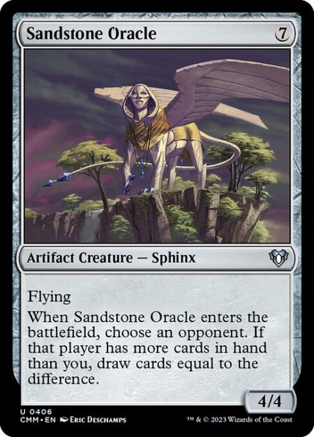 Sandstone Oracle - Flying