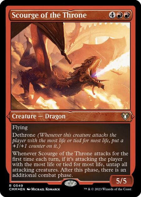 Scourge of the Throne - Flying