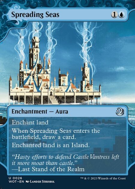 Spreading Seas - Enchant land