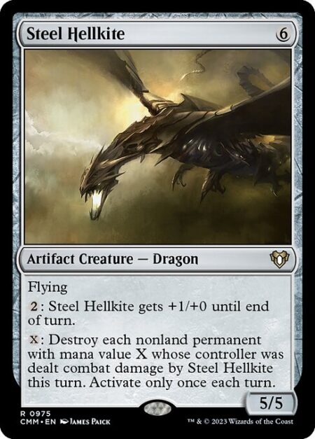 Steel Hellkite - Flying