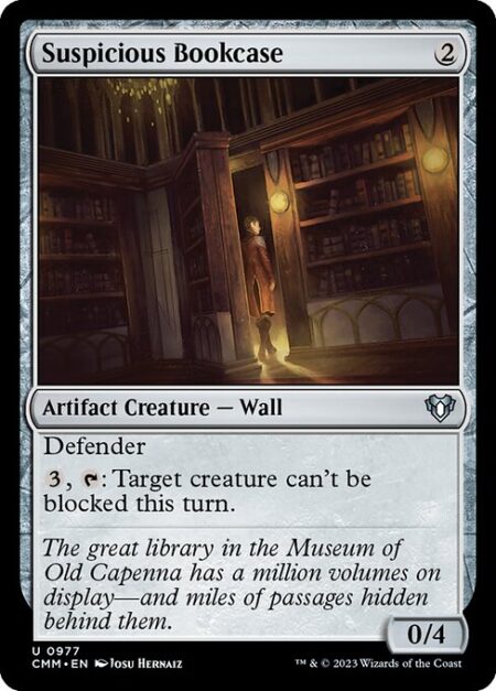 Suspicious Bookcase - Defender