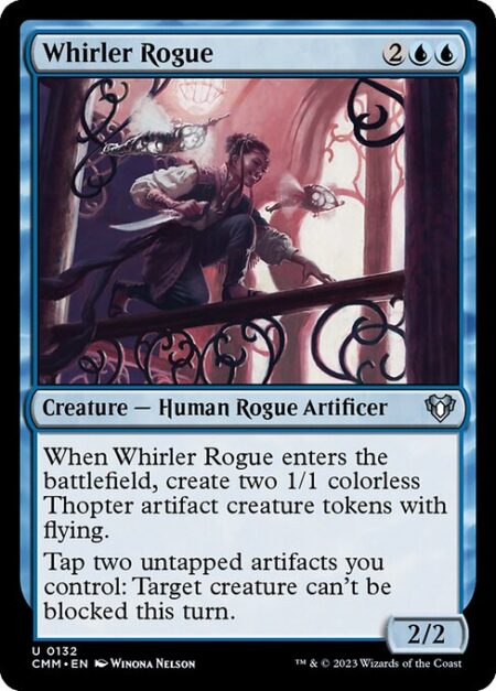 Whirler Rogue - When Whirler Rogue enters the battlefield