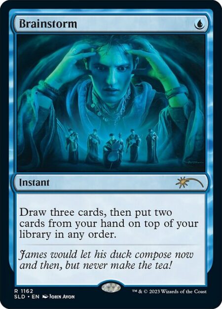 Brainstorm - Draw three cards