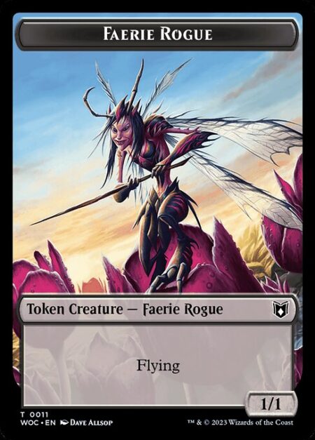 Faerie Rogue - Flying