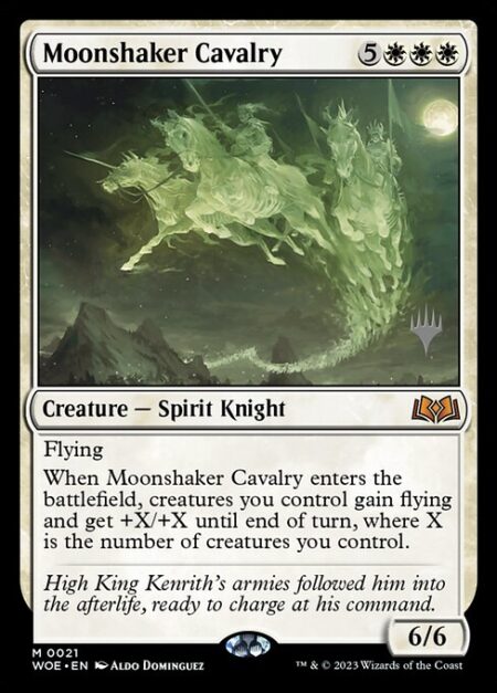 Moonshaker Cavalry - Flying