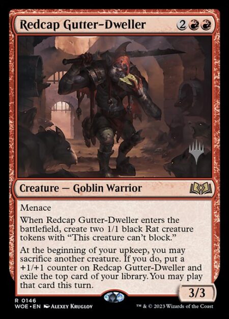 Redcap Gutter-Dweller - Menace